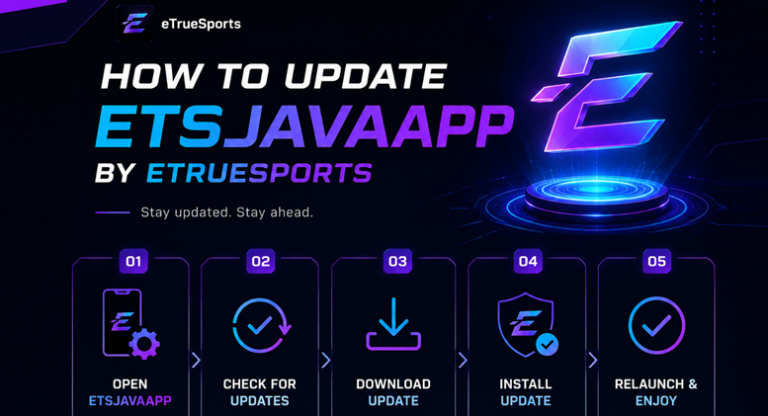 How to Update ETSJavaApp by eTrueSports