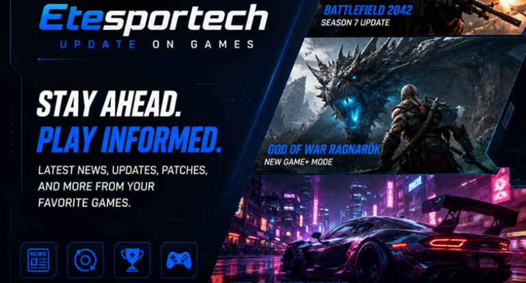 Etesportech update on games